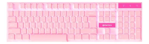Combo Gamer Fantech P51 5 En 1 Sakura Teclado Mouse Rgb Mouse Rosa