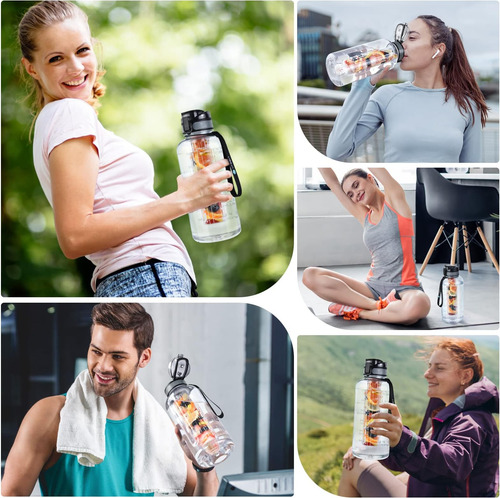 Utebit Botella De Agua Con Infusor De Frutas Botellas De Agu