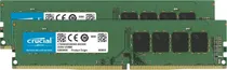 Comprar Memoria Ram 16gb (2x8gb) Ddr4 2400mhz Pc4-19200 Crucial