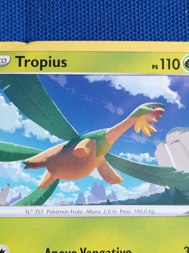 Tropius Básico No.357 006/203 Tcg Pokémon 2021 Error (Usado)