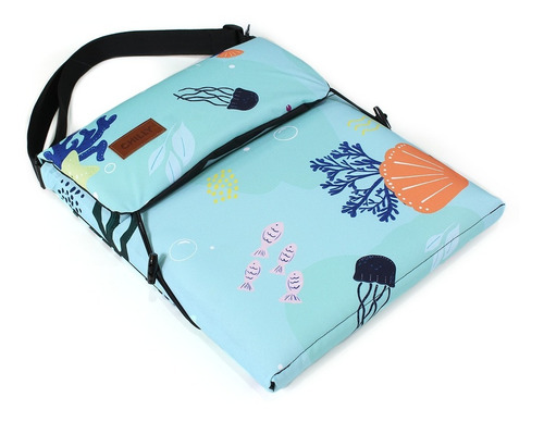 Imagen 9 de 10 de Reposera Plegable Kids Chilly Diseño Aqua
