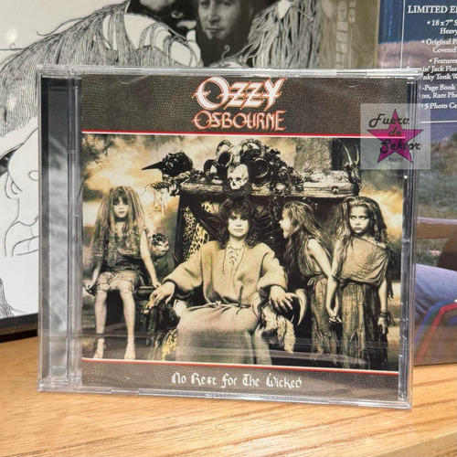 Cd Ozzy Osbourne No Rest For The Wicked Eu Import. Remasterizado
