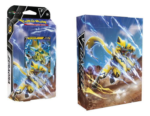 Cartas Pokémon Zeraora V Deck Original 