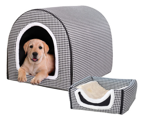  Cama Para Perro: Casa Interior Con Opciones 