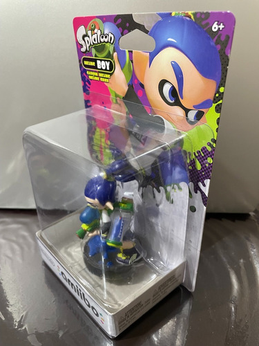 Inkling Boy - Chico - Amiibo - Linea Splatoon