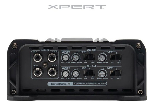 Mini Amplificador 4 Canales Db Drive Euphoria Xpert Ex300.4