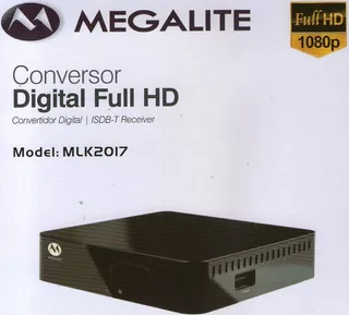 Conversor Sintonizador Para Tv Digital Tda Megalite