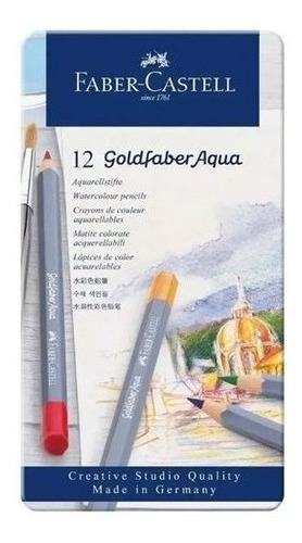 Lapices Faber Castell Goldfaber Acuarelable X12 Unidades