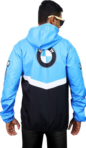 Imagem 2 de 6 de Jaqueta Corta Vento Brk Bmw Series Repelente À Água Fpu 50+