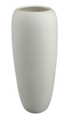 Florero Centro De Mesa Ceramica Mate - Oval Grande 24cm