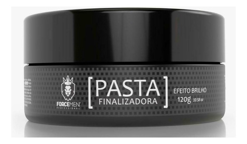 Pomada Pasta Finalizadora Efeito Brilho 120g Force Men