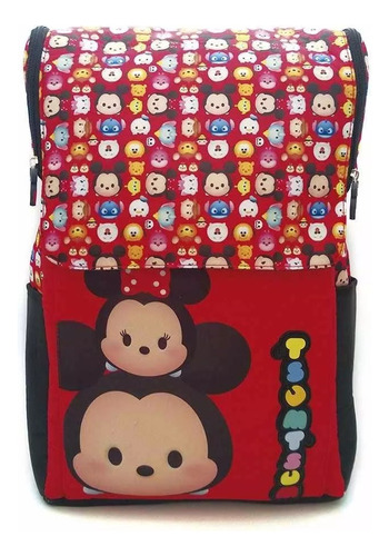 Mochila 18 Espalda Neoprene Tsum Tsum Cresko Infantil- Zu320