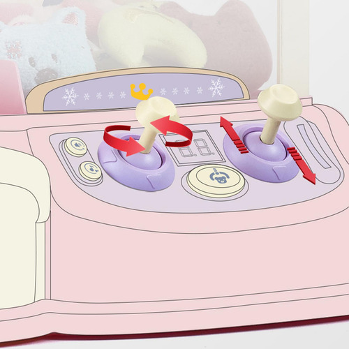 Brinquedo De Prêmios De Jogo De Mini Máquina De Rosa Rosa