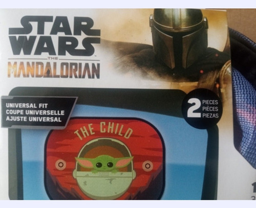 6 Pares Parasol Para Automóviles The Mandalorian The Child