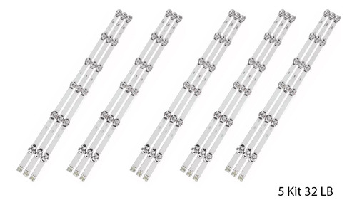 5 Kit De Led Lg 32lb580b (Usado)