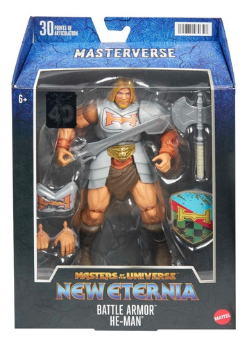 Masters Of The Universe Mastervers He-man Battle Armor