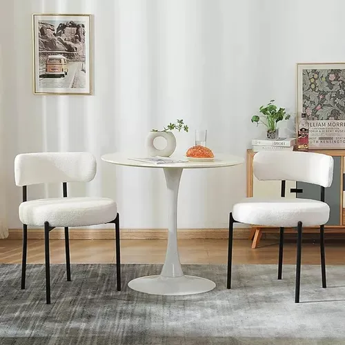 Mesa Tulip Cocina Comedor + 4 Sillas Diseño - Alto Impacto