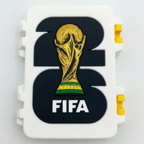 Porta Figurinhas Álbum Copa Mundo 26 Caixa Box Word Cup 2026