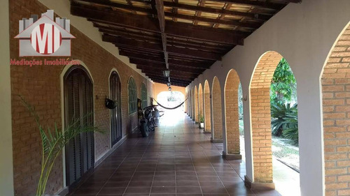 Imagem 3 de 30 de Linda Chácara Com 4 Dormitórios, Rica Em Água, Piscina, Área Gourmet, Pomar, Cascata, À Venda, 7000 M² Por R$ 680.000 - Zona Rural, Pinhalzinho - Sp - Ch0246