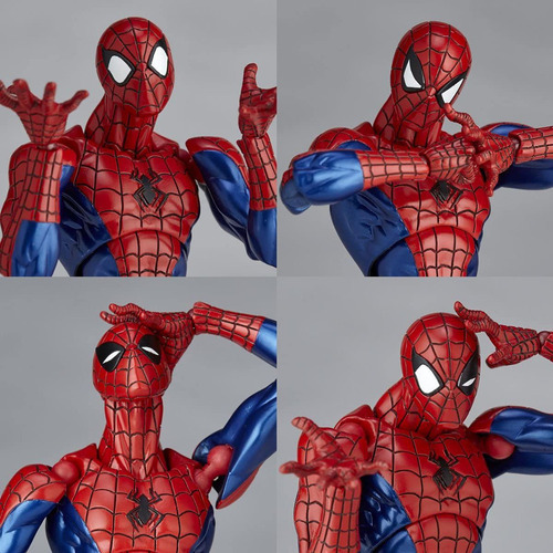 . Figura De Acción Spider-man No.002 Modelo Peter Movable