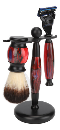 Juego De Brochas De Afeitar Para Barba, 3 Piezas, Manual, Li