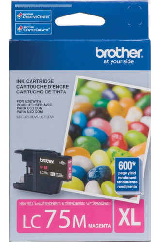 Cartucho Brother Lc75m Xl Magenta Original J6710 6910 6510 4