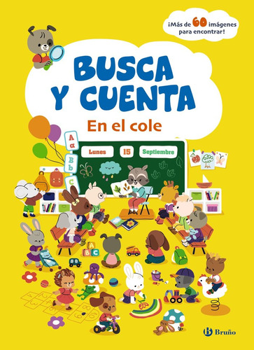 Libro Busca Y Cuenta En El Cole - Varios Autores