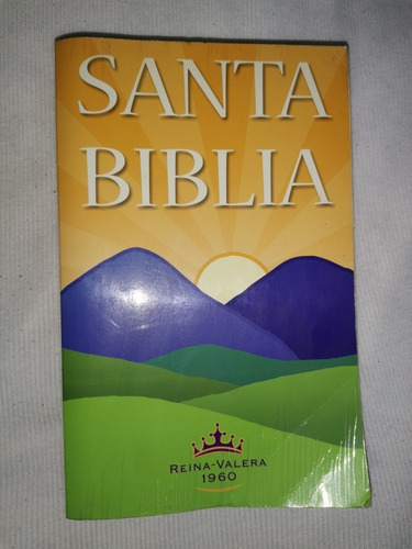 Libro Santa Biblia Reina-valera 1960.
