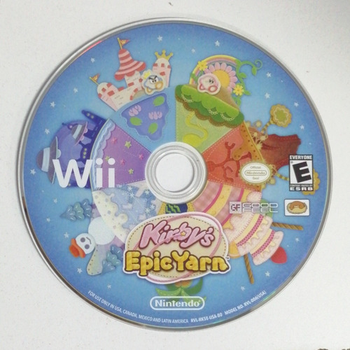 Kirby Epic Yarn | Nintendo Wii | Vídeo Juego | Gamerooms (Usado)