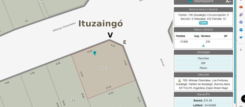 Lote En Venta En Ituzaingo Norte