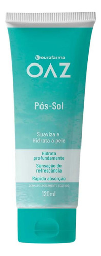 Kit Pós-sol Oaz Gel Com 2 Unidades De 120ml Cada
