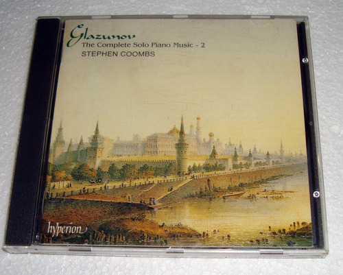 Stephen Coombs Glazunov The Complete Solo Piano Music 2 Cd 