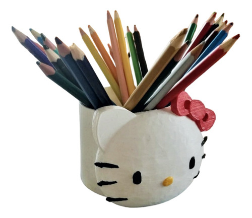 Lapicero De Hello Kitty Escritorio Porta Lapices Organizador