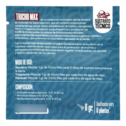 Tricho Max - Sustrato Tecnico
