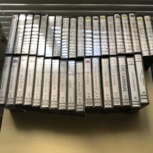 90 Casetes Colección Musicalia ( Música Clásica) (Usado)