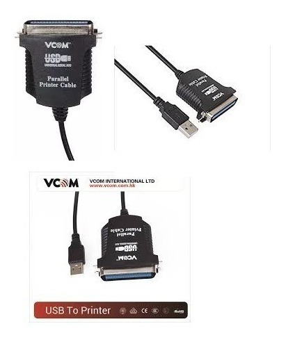 Cable Usb A Paralelo Marca Vcom Solo Puerto Ordaz