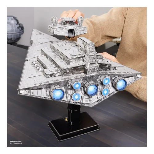 Maqueta Spin Master Games 4d Build Star Wars Imperial Star