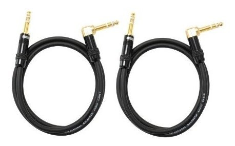 Accesorio Audio Video Cable Conexion Trs 1 4  Angulo