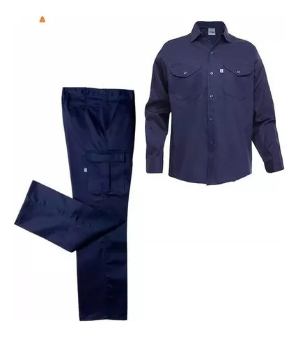 Conjunto De Pantalon +2 Camisas De Trabajo Ombú Talle 40