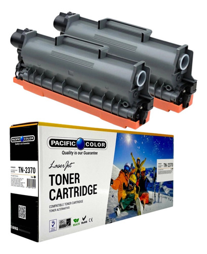 2 Toner Tn660/tn2370 Ink-power Brother L2300 L2320d L2540dn