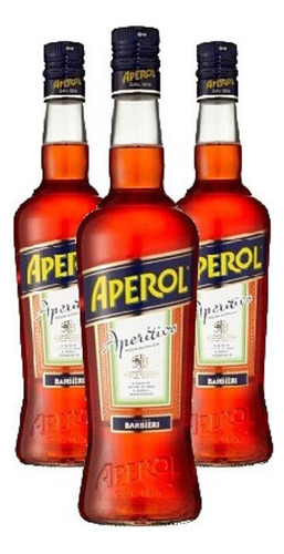 Aperitivo Aperol 750ml - Licor Italiano - Cor Laranja