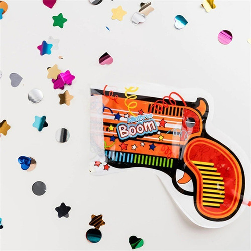 Pistola Confetti Cotillón Año Nuevo 2024 Fiesta 10 Pistolas