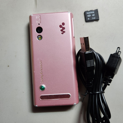 Sony Ericsson Walkman W705 Rosa Tiene Código, Con Cable De Carga, Memoria 1gb, !leer Descripcion!, Pantech, Benq, iPhone, Blackberry, Alcatel, W600 (Usado)