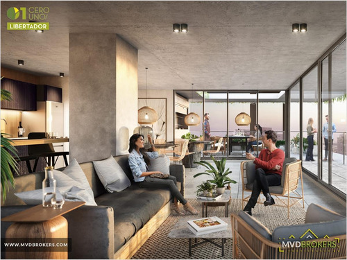 Imagen 9 de 21 de 01 Libertador | Venta Apartamento 2 Dormitorios A Estrenar Sobre Libertador | Aguada | Inversión Vivienda Promovida | Financiación | En Obra - Estrena 2022