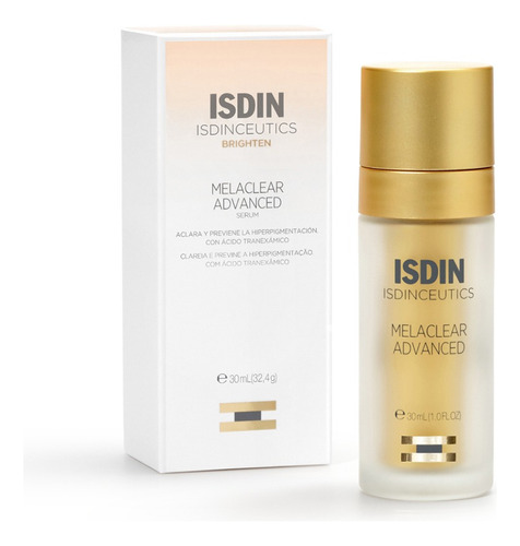 Serum Anti-manchas Melaclear Advanced | Isdinceutics 30ml Momento de aplicación Día/Noche Tipo de piel Todo tipo de piel