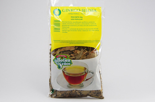 Té De Ginkgo Biloba Hojas Botica Del Señor 30g