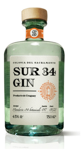 Sur 34 Gin Artesanal Premium 