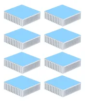 Comprar Disipador De Calor De Aluminio, 8 Piezas, Disipador De Calor