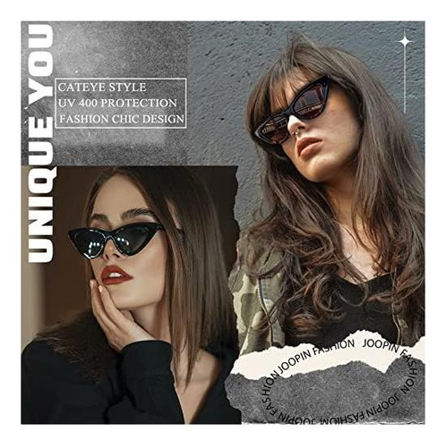 Joopin 2 Gafas De Sol De Ojo De Gato Para Mujeres Protección