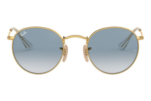 Lentes De Sol Round Metal Dorado Ray-ban Rb3447n0013f